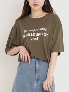 Re-J＆SUPURE(リジェイ＆スプル) |箔ロゴプリントTシャツ
