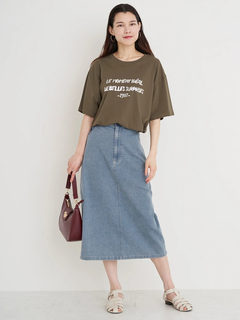 Re-J＆SUPURE(リジェイ＆スプル) |箔ロゴプリントTシャツ