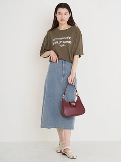 Re-J＆SUPURE(リジェイ＆スプル) |箔ロゴプリントTシャツ