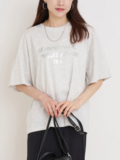 Re-J＆SUPURE(リジェイ＆スプル) |箔ロゴプリントTシャツ