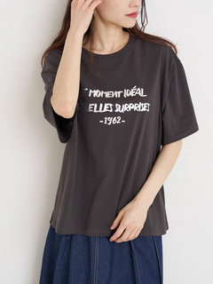 Re-J＆SUPURE(リジェイ＆スプル) |箔ロゴプリントTシャツ