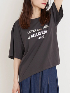 Re-J＆SUPURE(リジェイ＆スプル) |箔ロゴプリントTシャツ