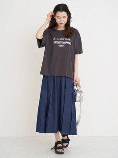 Re-J＆SUPURE(リジェイ＆スプル) |箔ロゴプリントTシャツ