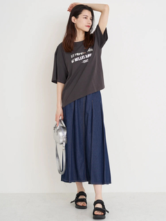 Re-J＆SUPURE(リジェイ＆スプル) |箔ロゴプリントTシャツ