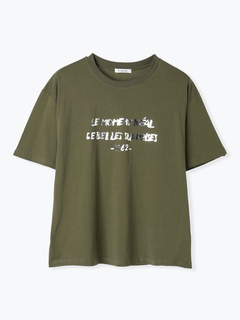 Re-J＆SUPURE(リジェイ＆スプル) |箔ロゴプリントTシャツ