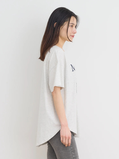 Re-J＆SUPURE(リジェイ＆スプル) |【接触冷感】フラワー×ロゴ刺繍Tシャツ