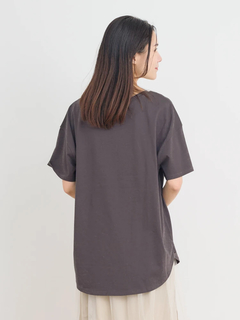 Re-J＆SUPURE(リジェイ＆スプル) |【接触冷感】フラワー×ロゴ刺繍Tシャツ