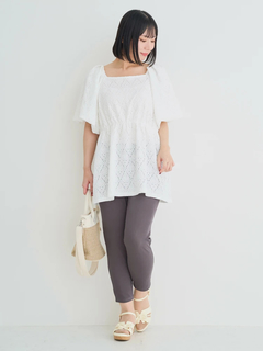 Re-J＆SUPURE(リジェイ＆スプル) |【接触冷感】－7℃ COOL DRY アンクルスキニーパンツ