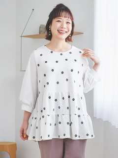 w closet（ダブルクローゼット）の「小花柄シャーリング