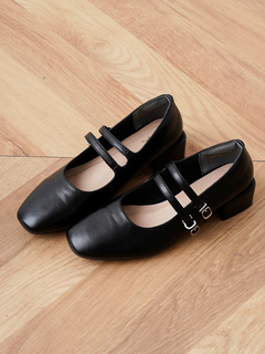 Re-J＆SUPURE(リジェイ＆スプル) |【la farfa SHOES/ラ・ファーファシューズ】[2WAY]スクエアメリージェーンパンプス
