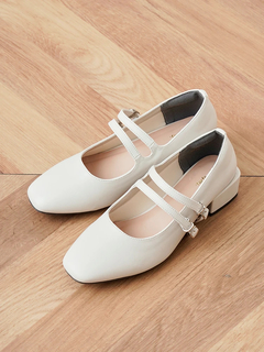 Re-J＆SUPURE(リジェイ＆スプル) |【la farfa SHOES/ラ・ファーファシューズ】[2WAY]スクエアメリージェーンパンプス