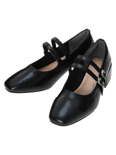 Re-J＆SUPURE(リジェイ＆スプル) |【la farfa SHOES/ラ・ファーファシューズ】[2WAY]スクエアメリージェーンパンプス