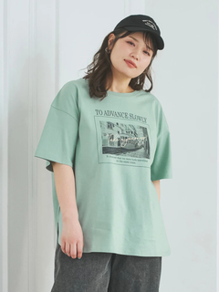 Re-J＆SUPURE(リジェイ＆スプル) |フォトプリント×ロゴ刺繍Tシャツ