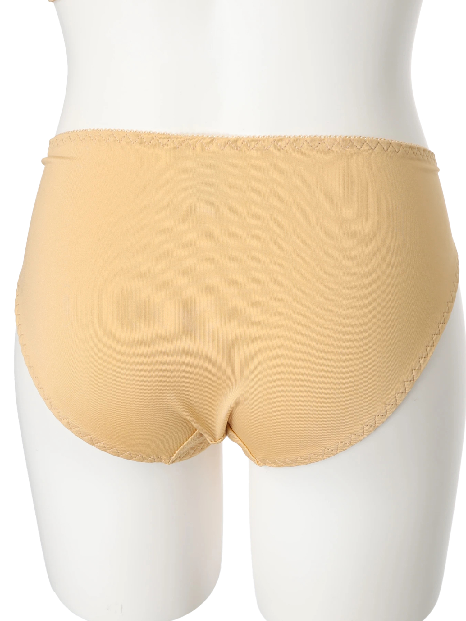 D85-H95]ウサギ刺しゅうソフトワイヤーブラ＆ショーツ(モールドカップ