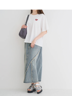 Re-J＆SUPURE(リジェイ＆スプル) |【WEB限定】デニムフリンンジスカート