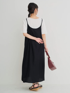 Re-J＆SUPURE(リジェイ＆スプル) |【接触冷感・UV】[SET]Tシャツ×キャミワンピース（無地・ドット柄・花柄）