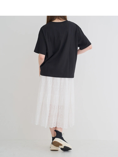 Re-J＆SUPURE(リジェイ＆スプル) |ワンポイントくま刺繍Tシャツ