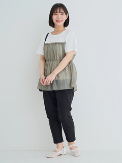 Re-J＆SUPURE(リジェイ＆スプル) |【la farfa SHOES/ラ・ファーファシューズ】チュールストラップパンプス