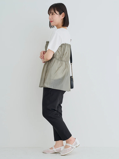 Re-J＆SUPURE(リジェイ＆スプル) |【la farfa SHOES/ラ・ファーファシューズ】チュールストラップパンプス