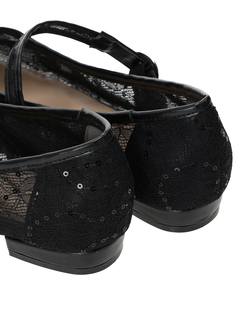 Re-J＆SUPURE(リジェイ＆スプル) |【la farfa SHOES/ラ・ファーファシューズ】チュールストラップパンプス