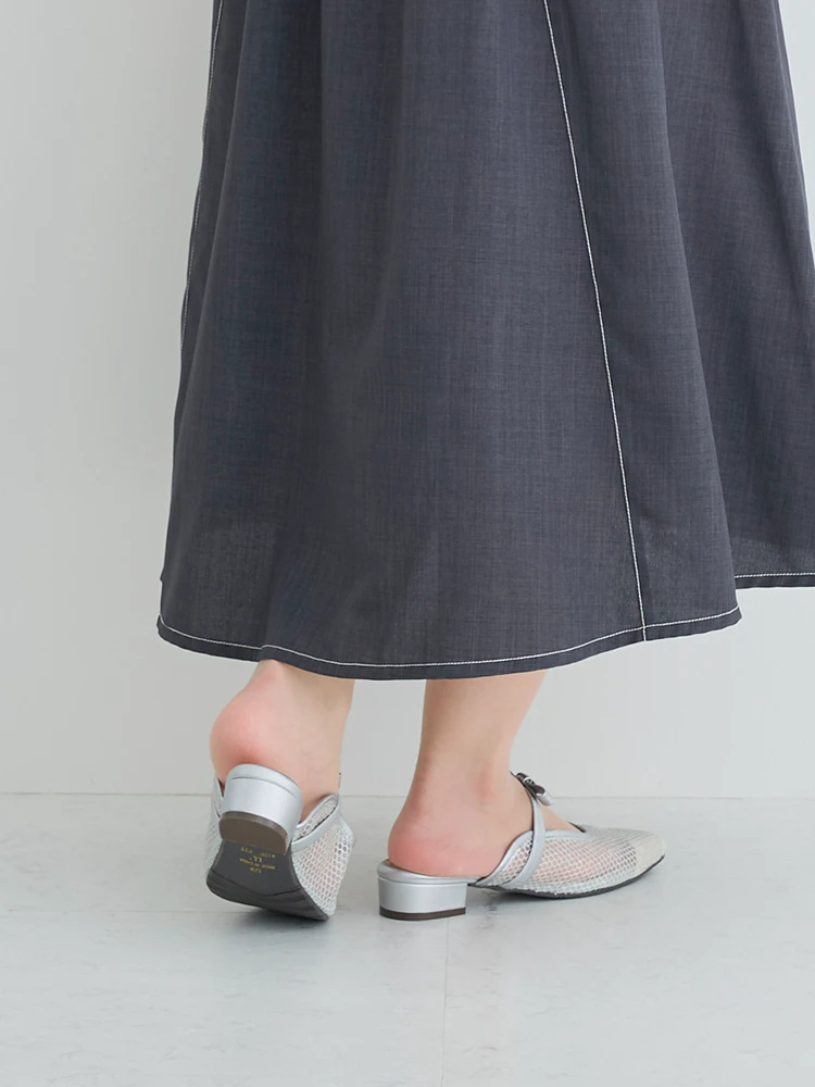 la farfa SHOES/ラ・ファーファシューズ】2WAYチュールミュール