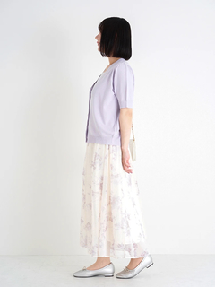 Re-J＆SUPURE(リジェイ＆スプル) |【WEB限定】花柄メッシュスカート