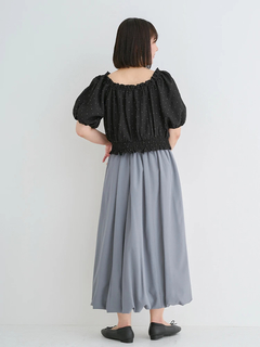 Re-J＆SUPURE(リジェイ＆スプル) |【WEB限定】[前後2WAY]ビジュージョーゼットオフショルブラウス