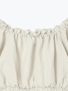 Re-J＆SUPURE(リジェイ＆スプル) |【WEB限定】[前後2WAY]ビジュージョーゼットオフショルブラウス