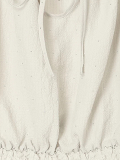 Re-J＆SUPURE(リジェイ＆スプル) |【WEB限定】[前後2WAY]ビジュージョーゼットオフショルブラウス