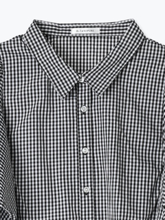 Re-J＆SUPURE(リジェイ＆スプル) |フレアスリーブブラウス（ストライプ柄・チェック柄）