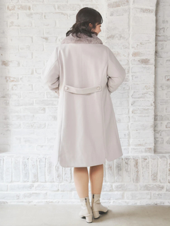 Re-J＆SUPURE(リジェイ＆スプル) |2WAYウール混フェイクファーコート