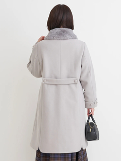 Re-J＆SUPURE(リジェイ＆スプル) |2WAYウール混フェイクファーコート