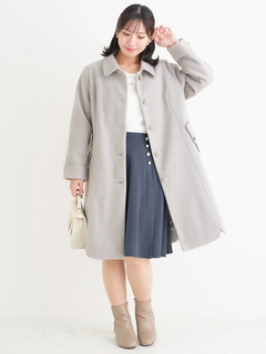 Re-J＆SUPURE(リジェイ＆スプル) |2WAYウール混フェイクファーコート