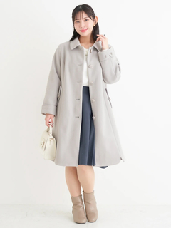 Re-J＆SUPURE(リジェイ＆スプル) |2WAYウール混フェイクファーコート