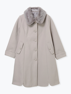 Re-J＆SUPURE(リジェイ＆スプル) |2WAYウール混フェイクファーコート