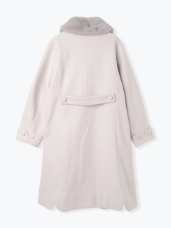 Re-J＆SUPURE(リジェイ＆スプル) |2WAYウール混フェイクファーコート