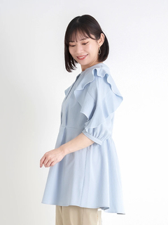 Re-J＆SUPURE(リジェイ＆スプル) |【WEB限定】ラッフルフリルスリーブチュニック