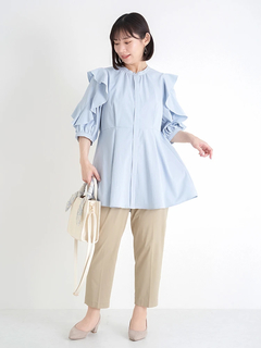 Re-J＆SUPURE(リジェイ＆スプル) |【WEB限定】ラッフルフリルスリーブチュニック
