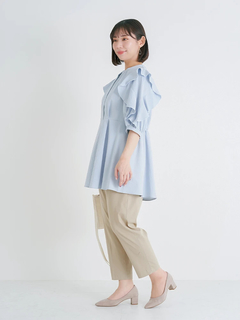 Re-J＆SUPURE(リジェイ＆スプル) |【WEB限定】ラッフルフリルスリーブチュニック