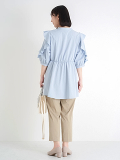 Re-J＆SUPURE(リジェイ＆スプル) |【WEB限定】ラッフルフリルスリーブチュニック