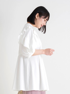 Re-J＆SUPURE(リジェイ＆スプル) |【WEB限定】ラッフルフリルスリーブチュニック