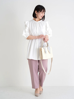 Re-J＆SUPURE(リジェイ＆スプル) |【WEB限定】ラッフルフリルスリーブチュニック