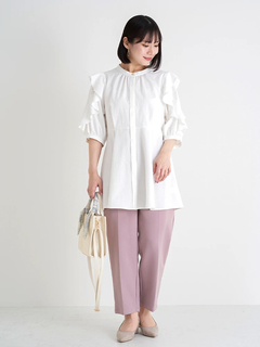 Re-J＆SUPURE(リジェイ＆スプル) |【WEB限定】ラッフルフリルスリーブチュニック