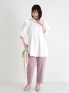 Re-J＆SUPURE(リジェイ＆スプル) |【WEB限定】ラッフルフリルスリーブチュニック