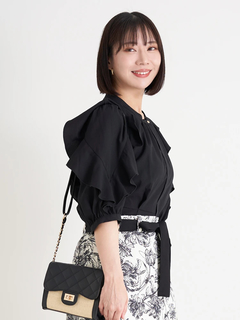 Re-J＆SUPURE(リジェイ＆スプル) |【WEB限定】ラッフルフリルスリーブチュニック