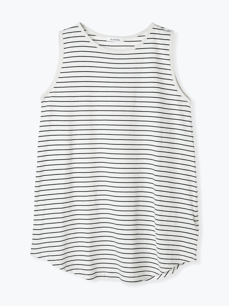 裾ラウンドタンクトップ（大きいサイズ・ぽっちゃり女子向け