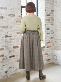 Re-J＆SUPURE(リジェイ＆スプル) |Vネックミルキーニットトップス