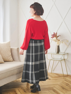 Re-J＆SUPURE(リジェイ＆スプル) |Vネックミルキーニットトップス