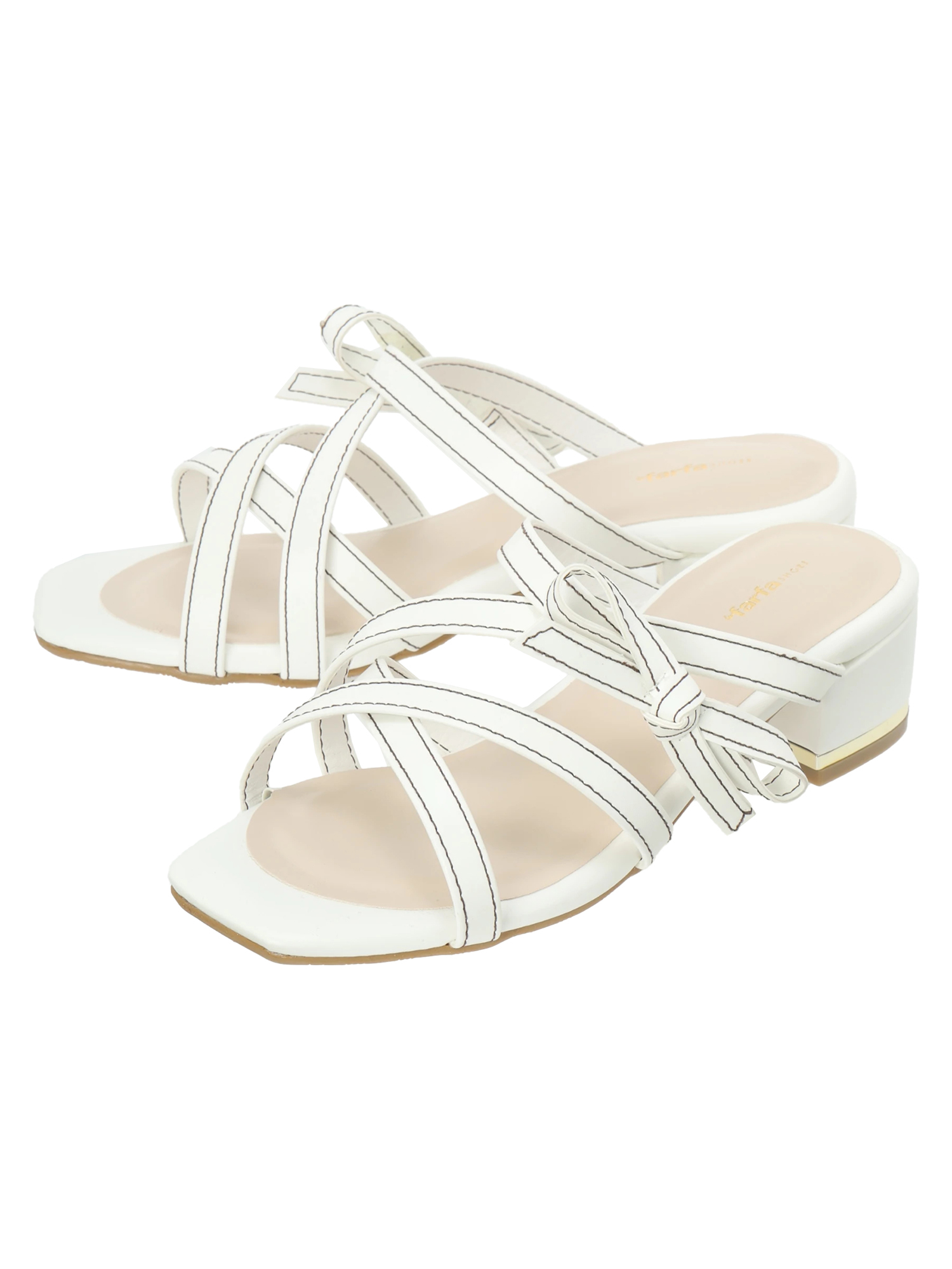 la farfa SHOES/ラ・ファーファシューズ】リボンミュール la farfa SHOES/ラ・ファーファシューズ】リボンミュール