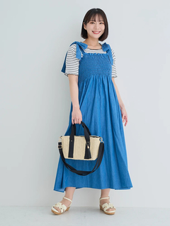 Re-J＆SUPURE(リジェイ＆スプル) |【la farfa SHOES/ラ・ファーファシューズ】リボンウエッジサンダル